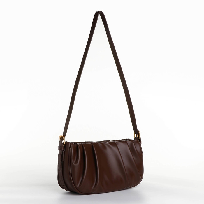 Сумка кросс-боди на молнии, цвет коричневый Сумка кросс-боди на молнии, цвет коричневый