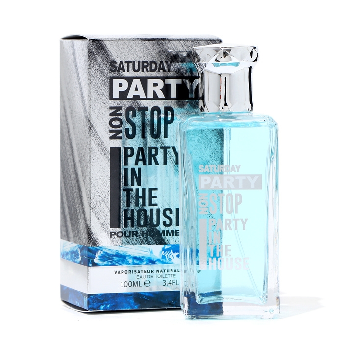 Туалетная вода мужская Saturday party non stop, 100 мл Туалетная вода мужская Saturday party non stop, 100 мл