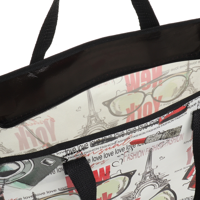 Сумка хозяйственная на молнии, цвет разноцветный Сумка хозяйственная на молнии, цвет разноцветный