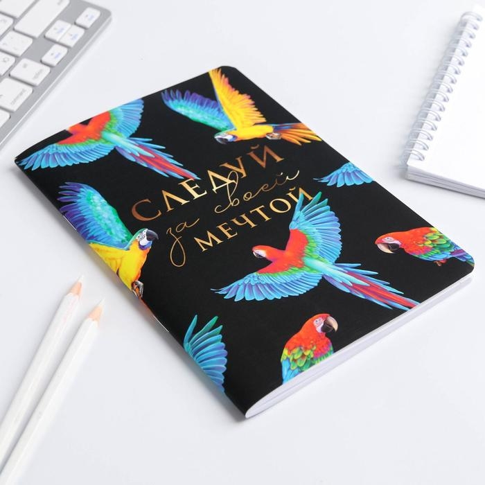 Блокнот софт-тач А5 Блокнот софт-тач А5 "Следуй за своей мечтой", А5, 48 листов