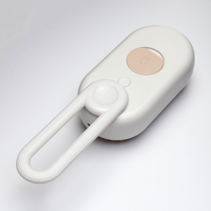 Паровая щетка-расческа для животных, с USB-зарядкой и выдвижной ручкой, белая Паровая щетка-расческа для животных, с USB-зарядкой и выдвижной ручкой, белая