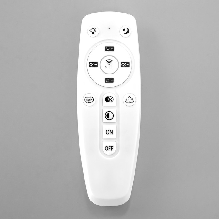 Люстра с ПДУ "Полет" LED 160Вт 3000-6000К бело-синий 50х53х5,5 см BayerLux