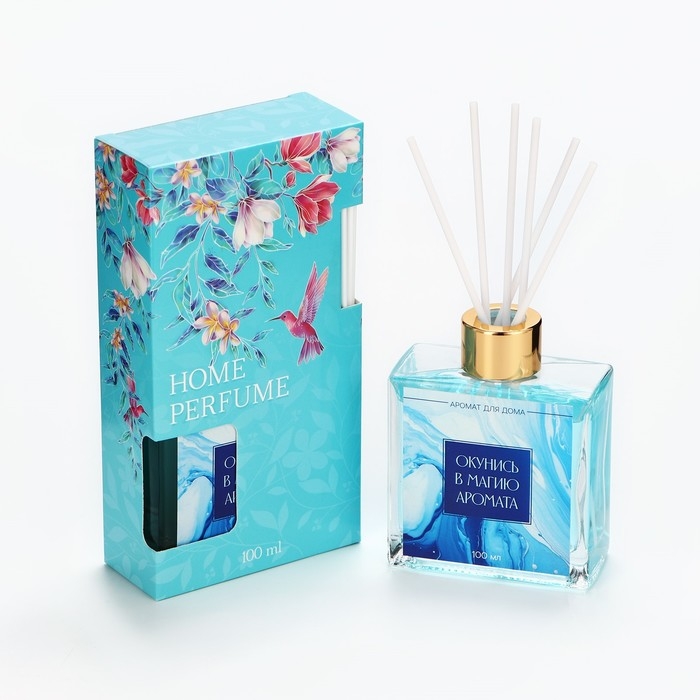 Диффузор ароматический палочки, ароматизатор для дома «Аромадиффузор: Окунись в магию аромата», аромат морской, 100 мл. Диффузор ароматический палочки, ароматизатор для дома «Аромадиффузор: Окунись в магию аромата», аромат морской, 100 мл.