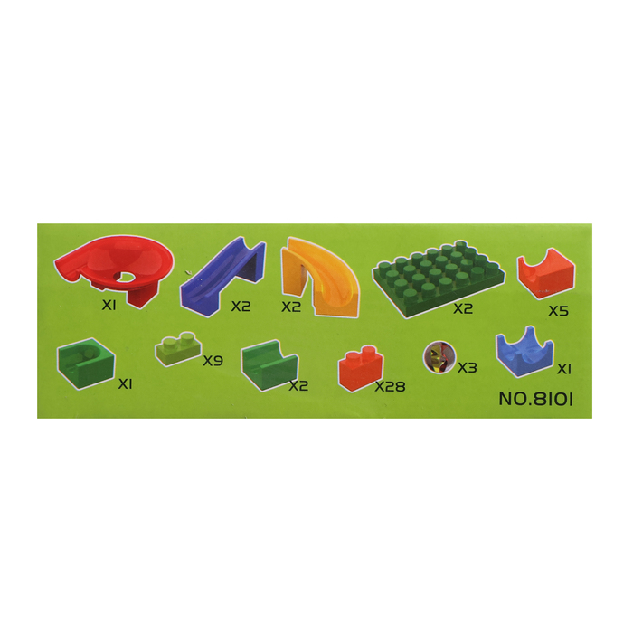 Конструктор блочный марблс «Турбошарики», 56 деталей Конструктор блочный марблс «Турбошарики», 56 деталей