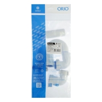 Сифон для мойки ORIO RS-4108, 1 1/2"х40 мм, круглая воронка d=70 мм, с трубой 40х40/50 мм