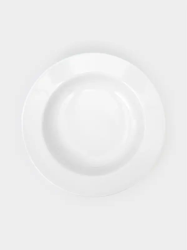 Тарелка глубокая Добрушский завод &laquo;Тренд&raquo;, 450 мл, d=24 см, фарфор, белая