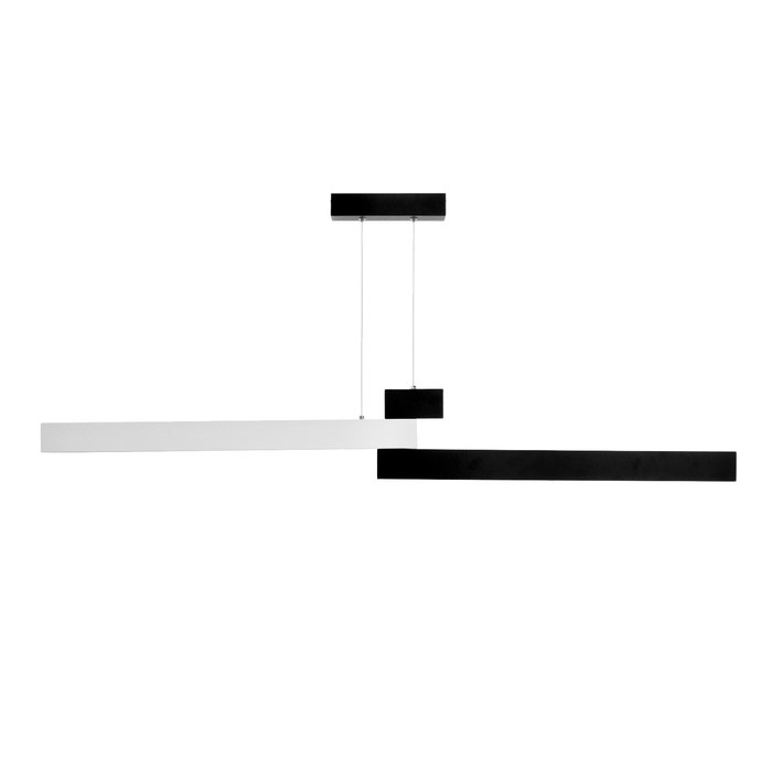 Светильник с ПДУ "Селия" LED 20Вт 3000-6000К бело-черный 120х100 см