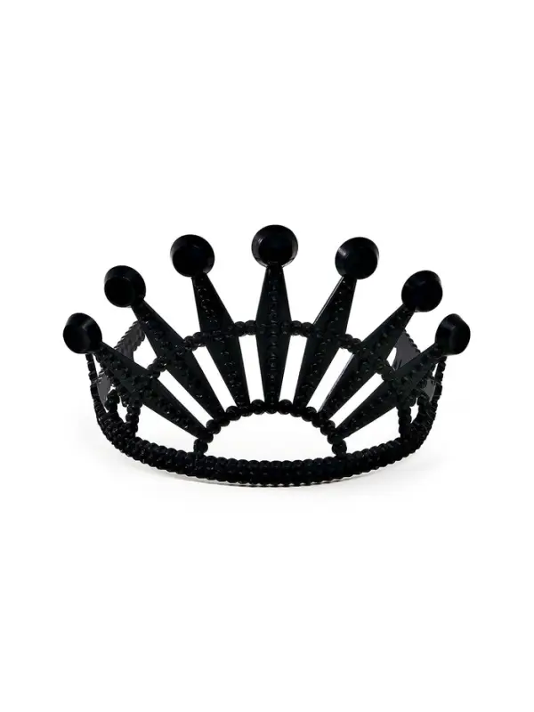 Корона пластиковая  Корона пластиковая "Чёрный лебедь"
