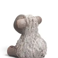 Фигурка декоративная &laquo;Смешной бараш&raquo;, керамика, 10.9&times;10.7&times;11.1 см