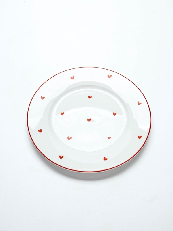 Тарелка керамическая плоская Dolce Ceramo. «Любовь в деталях», 20 см Тарелка керамическая плоская Dolce Ceramo. «Любовь в деталях», 20 см