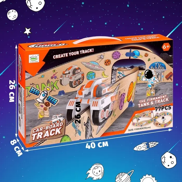 Автотрек &laquo;Гибкий&raquo;, несколько вариантов сборки, работает от батареек