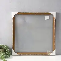 Рама для картин (зеркал, панно, фото), 50&times;50 см Keep memories, Estelle Classic, пластик под золото с коричневым