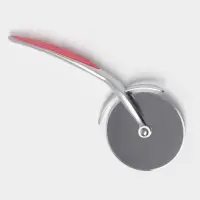 Нож для пиццы и теста Доляна Redline, 17.5 см, d=6.5 см, нержавеющая сталь, красный