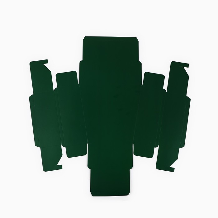 Коробка новогодняя складная с ручками «Снежинки» 23 х 8 х 32 см, Новый год Коробка новогодняя складная с ручками «Снежинки» 23 х 8 х 32 см, Новый год