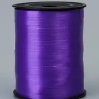 Лента для декора, подарков и шаров, фиолетовый, 0.5 см &times; 500 ярдов