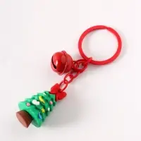 Брелок для ключей &laquo;Ёлочка с колокольчиком&raquo;, 1.8&times;1.8&times;3.5 см