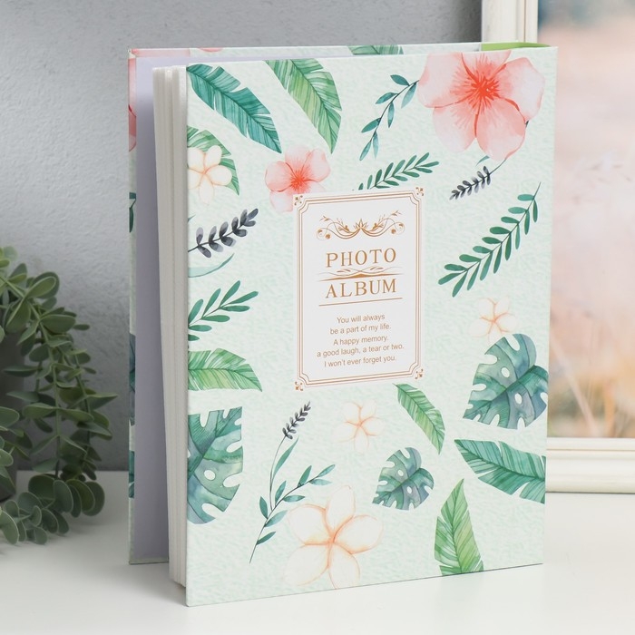 Фотоальбом на 200 фото 13х18 см Фотоальбом на 200 фото 13х18 см "Гавайи" МИКС 29,5х23х5,5 см