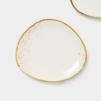 Набор блюд для подачи 2 шт Magistro "Церера" 18х16х1,5 см, цвет белый