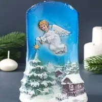 Свеча фигурная "Рождественская звезда" 7,5х11х16 см