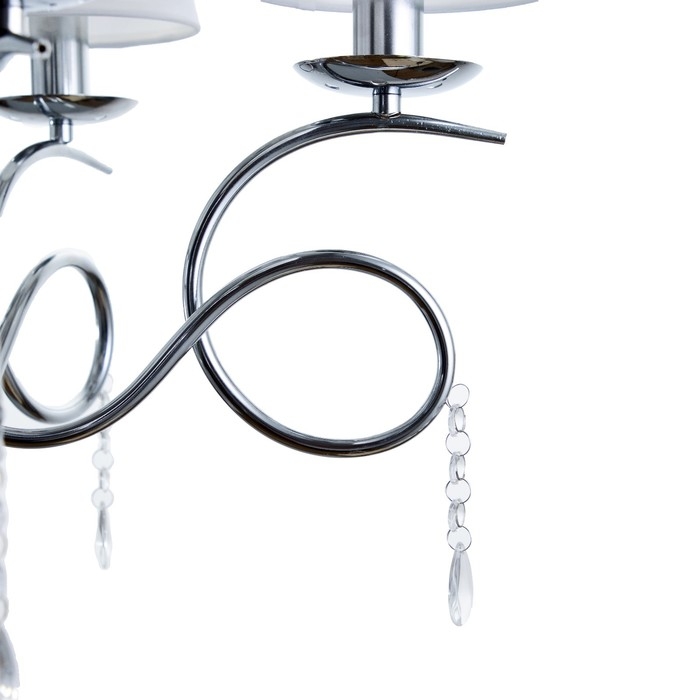 Люстра Люстра "Муза" 5хЕ27 40т хром 58х58х40 см BayerLux