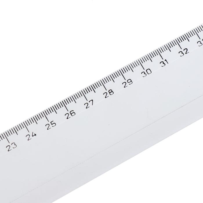 Линейка 40 см Koh-I-Noor 7427, прозрачная Линейка 40 см Koh-I-Noor 7427, прозрачная