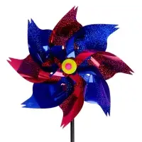 Ветерок &laquo;Вертушка Цветик&raquo;, садовая, 20&times;30 см, набор 3 шт., МИКС