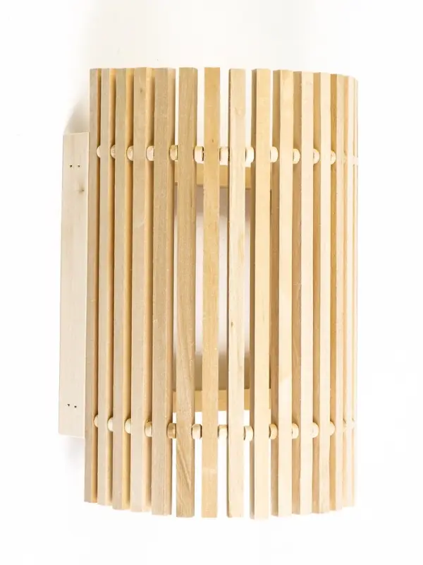 Абажур для бани и сауны, липа, 31.5&times;20.5&times;16.7 см, настенный, &laquo;Добропаровъ&raquo;