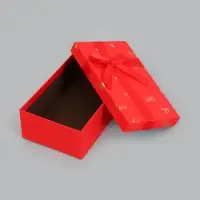 Набор подарочных коробок 3 в 1, с бантом, 23&times;16&times;9.5 см, 21&times;14&times;8 см, 19&times;12&times;6.5 см
