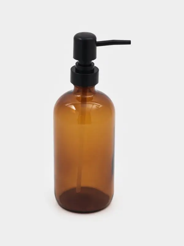 Дозатор для мыла стеклянный 500 мл