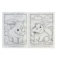 Раскраска "Животные жарких стран" 16 стр.