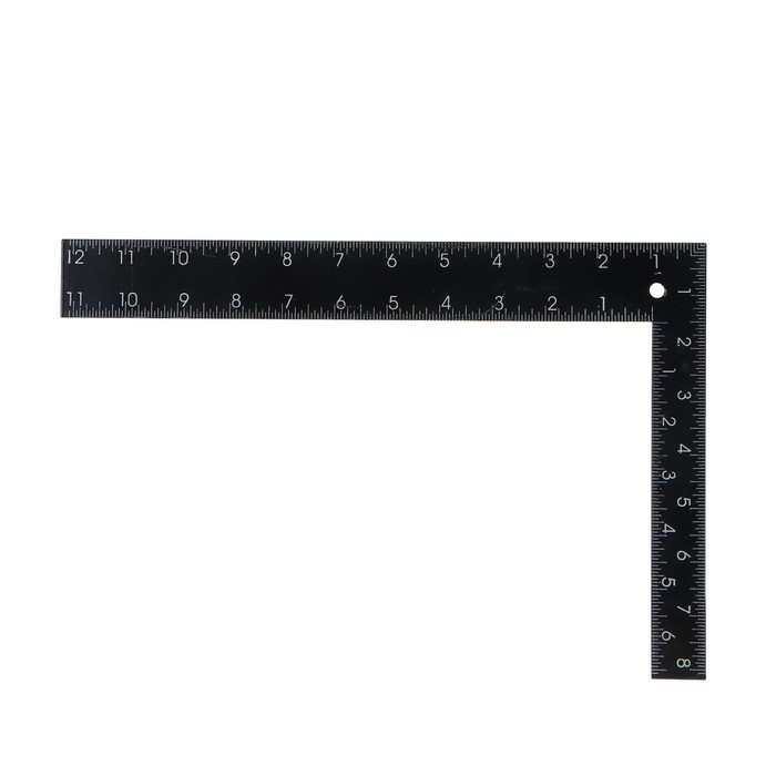 Угольник цельнометаллический ТУНДРА, 300 х 200 мм Угольник цельнометаллический ТУНДРА, 300 х 200 мм