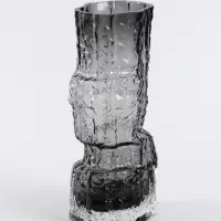 Ваза «Гоэтано», 30×13 см, стекло, чёрная