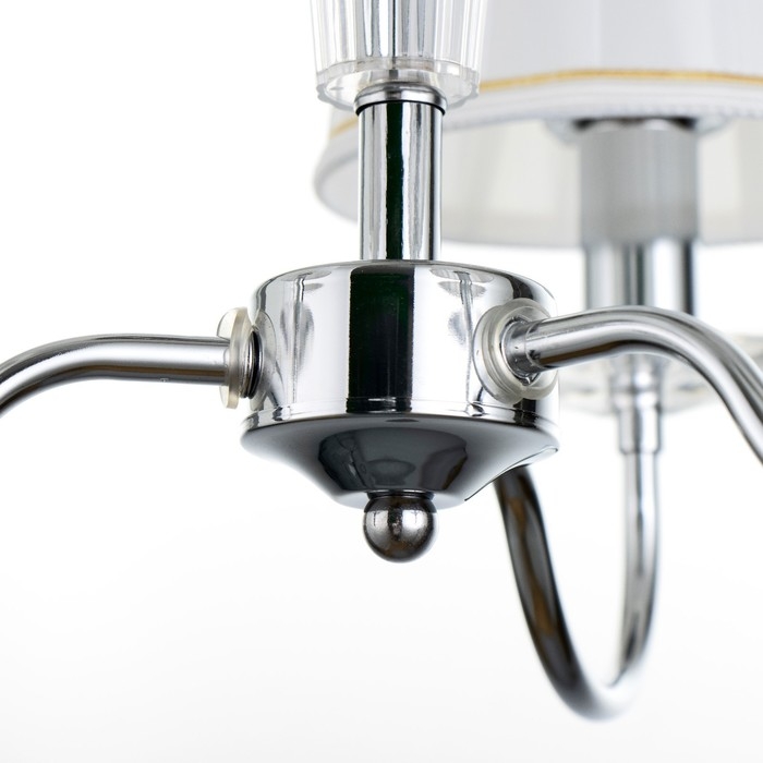 Люстра Люстра "Авиталь" 3xЕ14 40Вт хром 58х58х80 см BayerLux