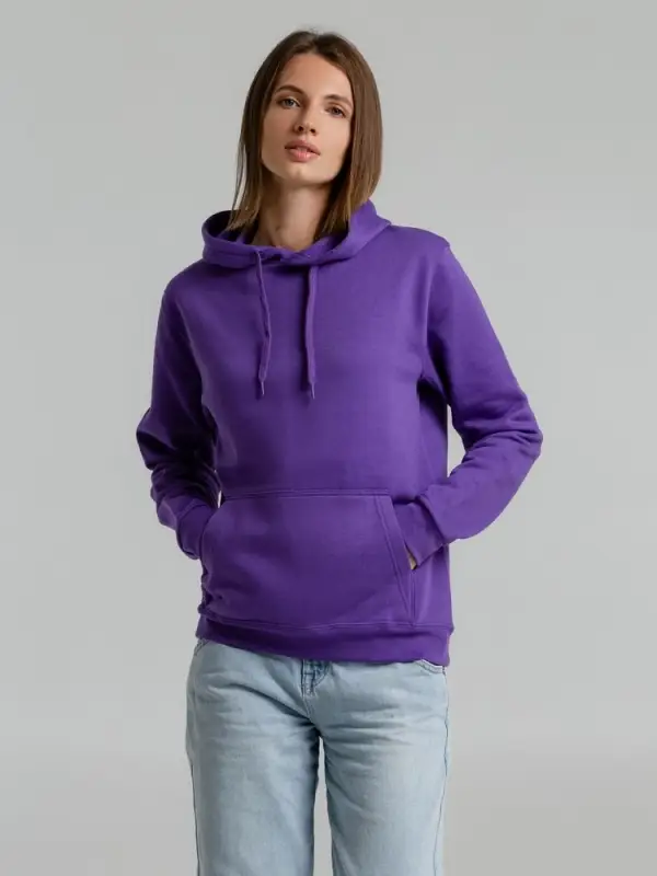 Толстовка с капюшоном Snake II темно-фиолетовая, размер XS Толстовка с капюшоном Snake II темно-фиолетовая, размер XS