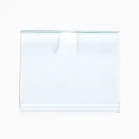 Ценникодержатель на крючок откидной 3.9&times;5 см, цвет прозрачный