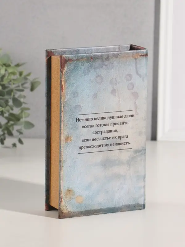 Шкатулка книга-сейф &laquo;Граф Монте-Кристо&raquo;, 21&times;13&times;5 см