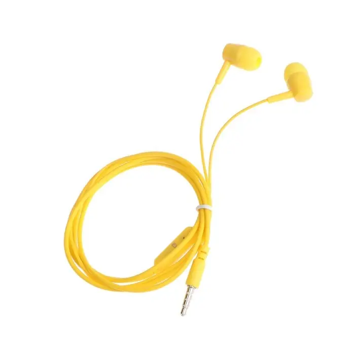 Наушники Exployd EX-HP-1371, вакуумные, микрофон, 102 дБ, 32 Ом, 3.5 мм, 1.2 м, желтые Наушники Exployd EX-HP-1371, вакуумные, микрофон, 102 дБ, 32 Ом, 3.5 мм, 1.2 м, желтые