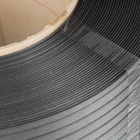 Стреппинг лента Полипропиленовая 12мм х 0,7 (2000 м.) Серая