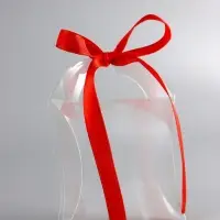 Складная прозрачная коробка из PVC, для упаковки подарков, 11×9×2 см