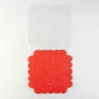 Коробка для печенья, кондитерская упаковка с PVC крышкой, &laquo;Счастье в каждом дне&raquo;, 18 х 18 х 3 см