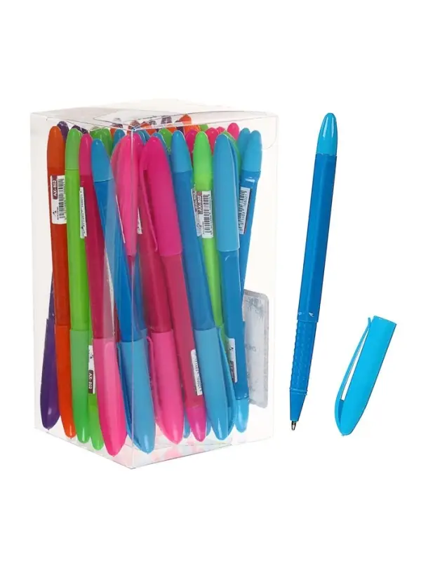 Ручка шариковая «Флуор» 0.7 мм, стержень синий, корпус, МИКС (штрихкод на штуке) Ручка шариковая «Флуор» 0.7 мм, стержень синий, корпус, МИКС (штрихкод на штуке)