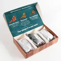 Чайный набор "Зздоровья в новом году", 3х 20 гр Чайный набор "Зздоровья в новом году", 3х 20 гр