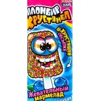 Жевательный мармелад в хрустящей обсыпке "Пломбир Хрустямба" ассорти 15г