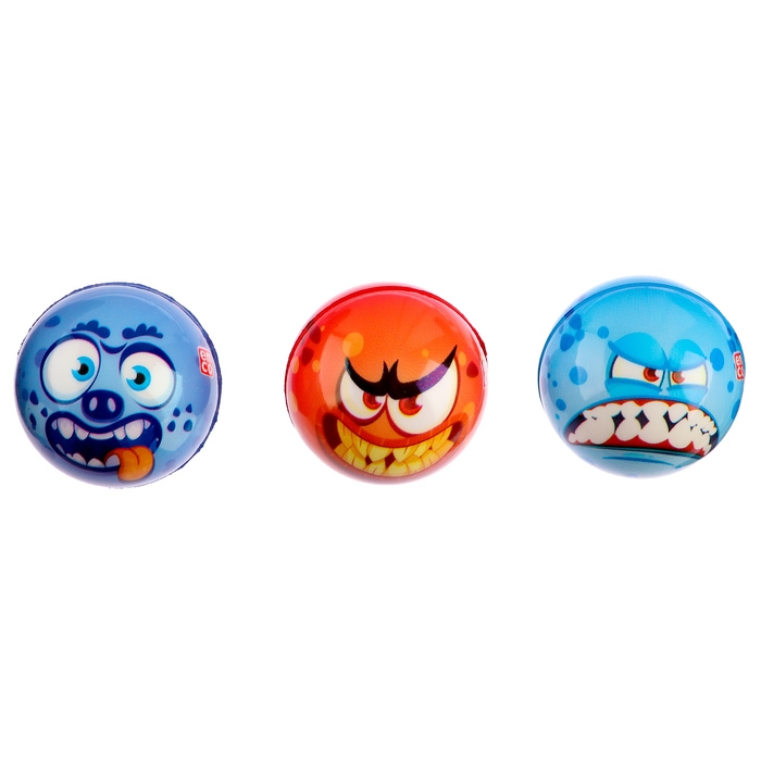 Мягкий мячик «Зубастик», виды МИКС Мягкий мячик «Зубастик», виды МИКС