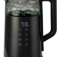 Чайник HYK-G5403 1.7л. 2200Вт черный (стекло)