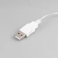 Гирлянда &laquo;Занавес&raquo; 2.8&times;3 м, роса на крючках, IP20, серебристая нить, 300 LED, свечение белое, мерцание, USB