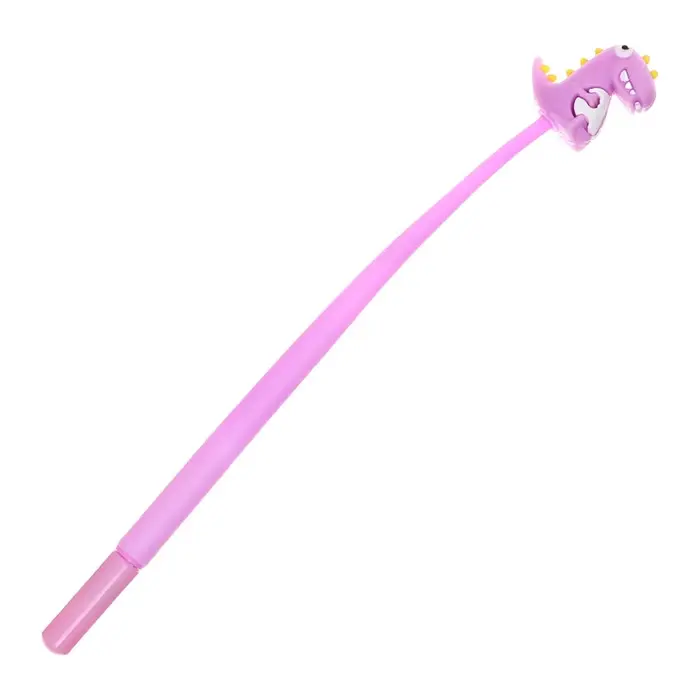 Ручка - прикол гелевая «Дино», синий стержень, МИКС Ручка - прикол гелевая «Дино», синий стержень, МИКС