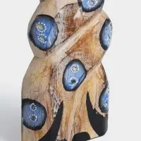 Сувенир интерьерный &laquo;Сиамские кошечки&raquo;, 12&times;3&times;30 см, дерево, цв. синий