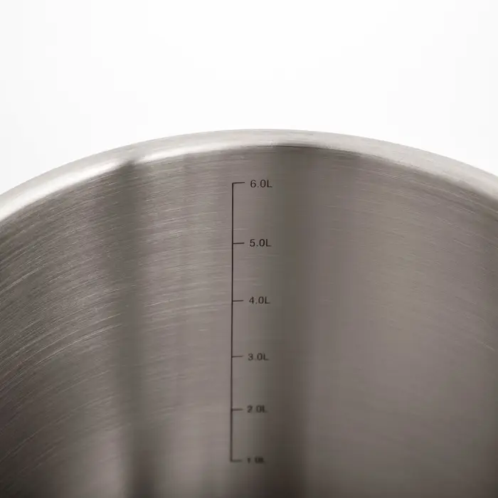 Кастрюля Катунь &laquo;Общепит&raquo;, 7 л, d=22 см, с крышкой, капсульное дно, индукция, нержавеющая сталь, хромированная