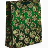 Пакет подарочный «Новогодний» 32×26×10 см Пакет подарочный «Новогодний» 32×26×10 см